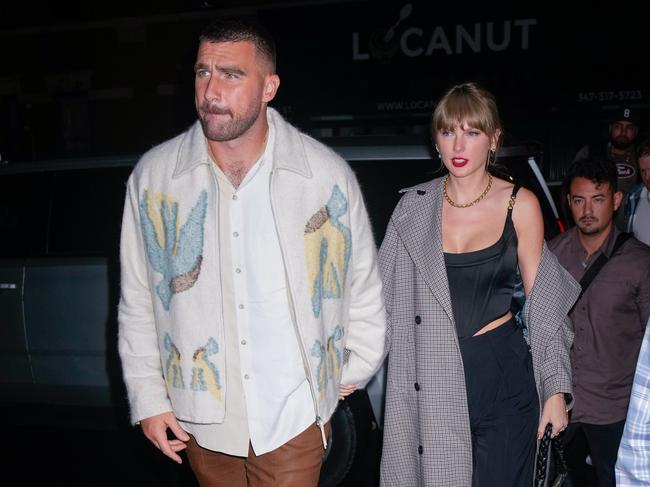 Taylor Swift and Travis Kelce could build a mega brand. Picture: Getty Images