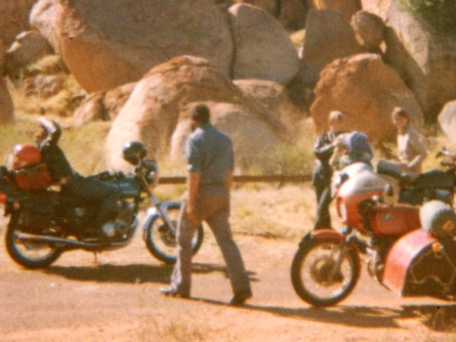 Cold Case - Police are reviewing the Cold Case triple murder of Karen Edwards, Tim Thomson and Gordon Twaddle at Spear Creek near Mt Isa in 1978.The last known picture of the group, taken by a tourist when they stopped at Devils Marbles.