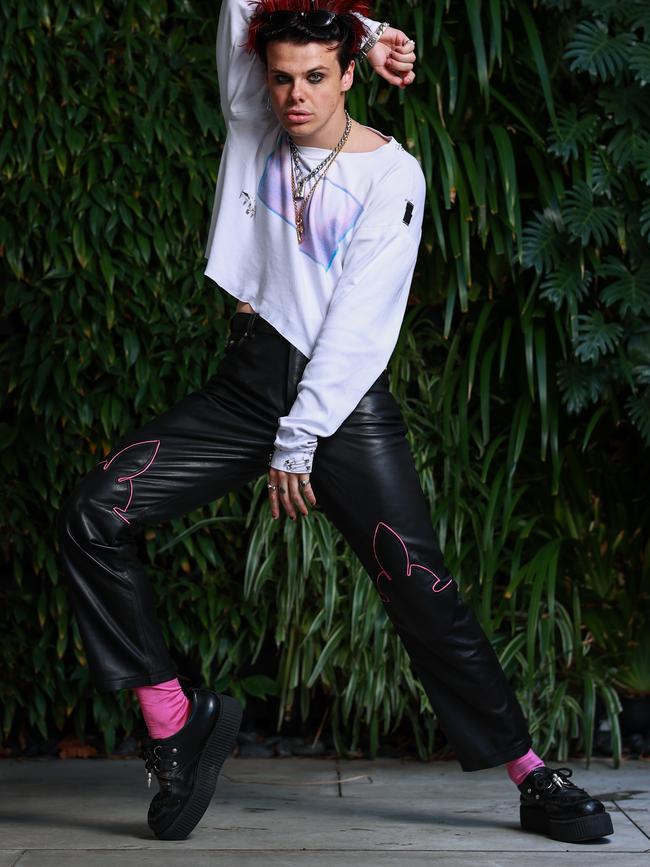 UK artist Yungblud. Picture: Justin Lloyd