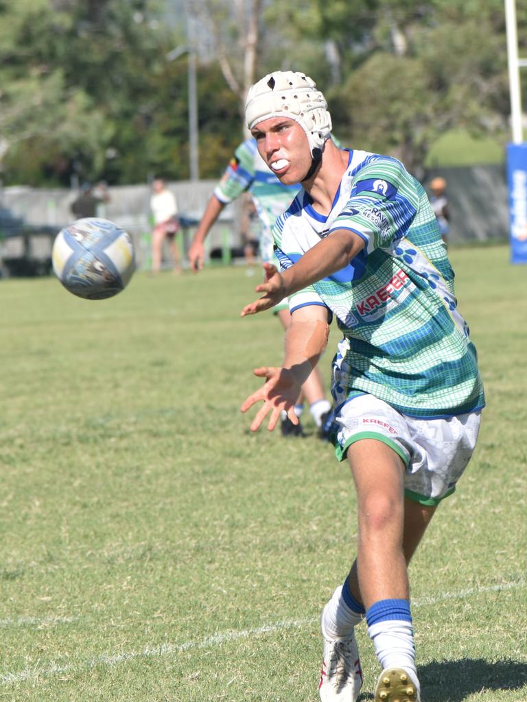 Under-17 grand final, Gladstone Ringers versus Woorabinda Warriors, at Warba Wangarunya Rugby League Carnival at Saleyards Park, Rockhampton, on January 24, 2025. Photo: Pam McKay