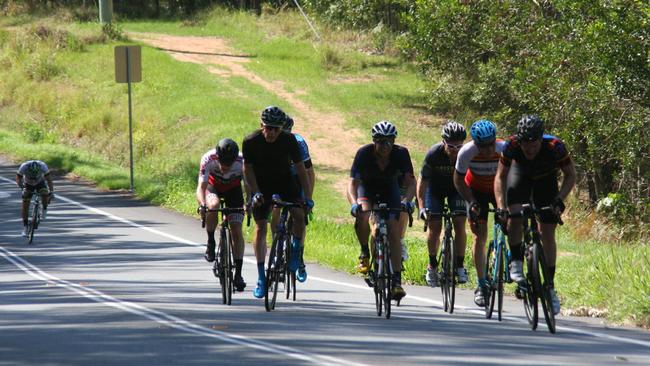 Cyclists on the road. Picture: SUPPLIED