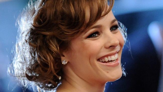 Actress Rachel McAdams attends the world premiere of 'The Time Traveler's Wife' at the Ziegfeld Theater on Wednesday, Aug. 12, 2009 in New York. (AP Photo/Evan Agostini)