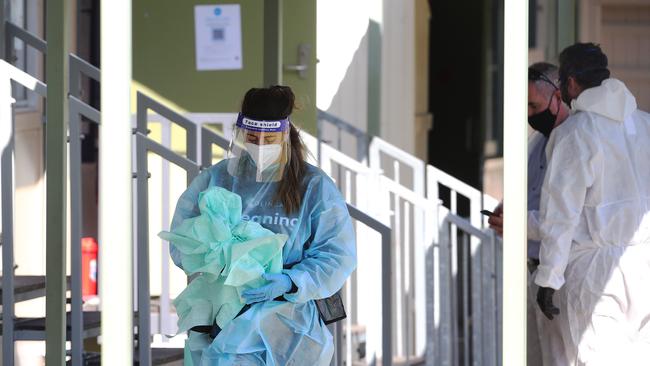 A student at Jesmond Public School tested positive for Covid. Picture: NCA NewsWire/Peter Lorimer.