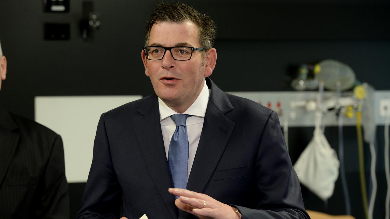 Premier Daniel Andrews said staff are the sector’s ‘greatest asset’. Picture: NCA NewsWire / Andrew Henshaw