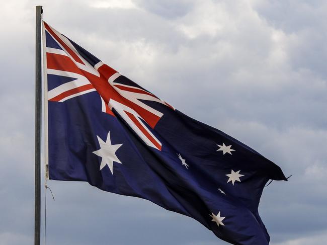 Generic Australian Flag. Picture: Dominic Elsome