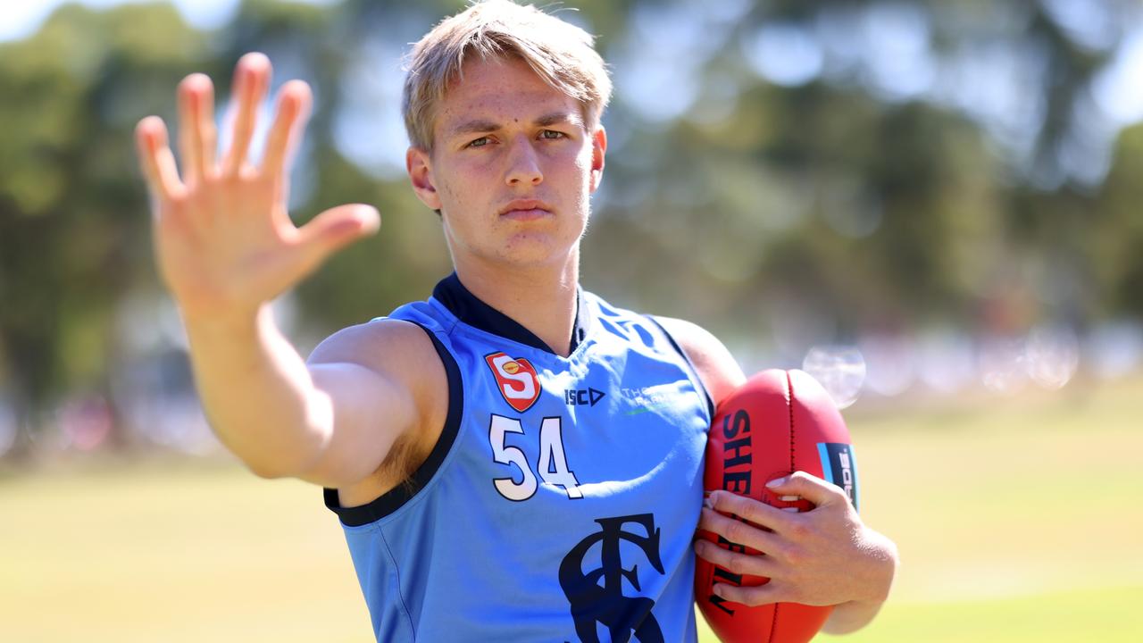 Sturt’s Sam Waltham. Picture: Cory Sutton/SANFL