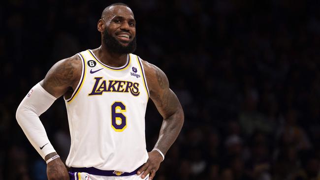 LeBron James of the Los Angeles Lakers. Picture: Harry How/Getty Images