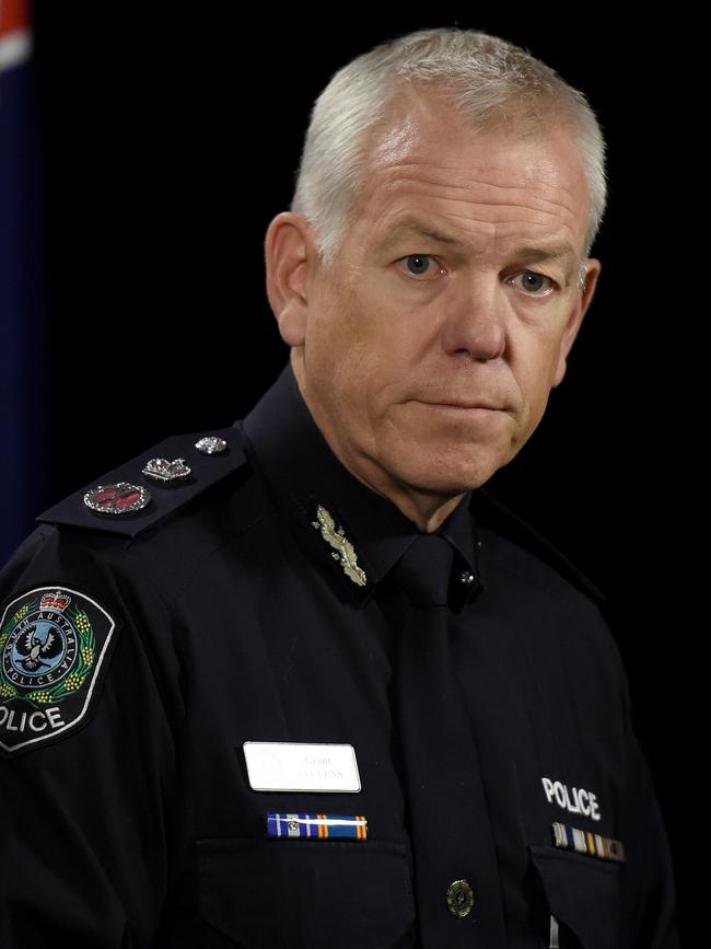 Police Commissioner Grant Stevens. Picture: Naomi Jellicoe