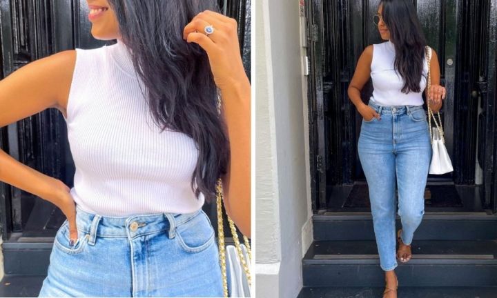 These Kmart high waist jeans are the perfect $20 denim.