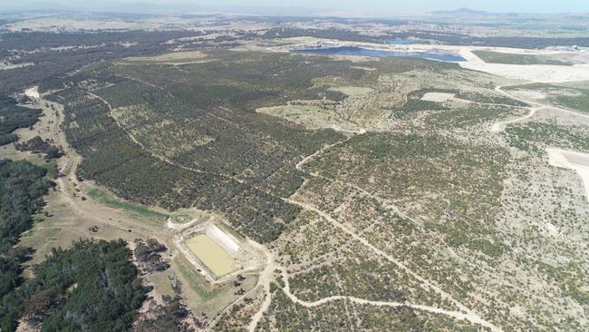 AFTER: The rehabilitated site, which was the North Pit area of Glencore’s Mangoola coal operation in Wybong, NSW, today