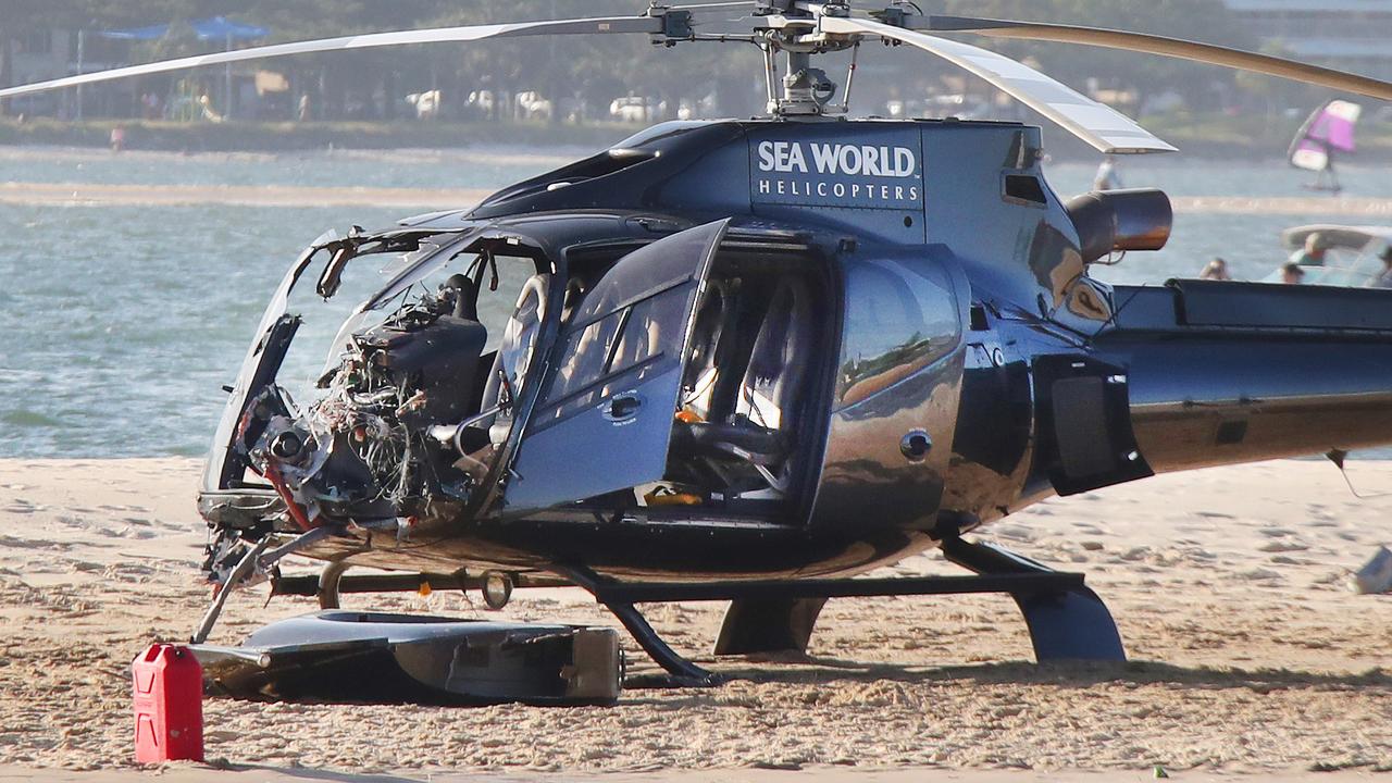 Sea World helicopter crash investigators sift through eye witness video