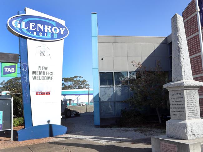 The Glenroy RSL has failed in its bid to add 10 poker machines. Picture: David Crosling