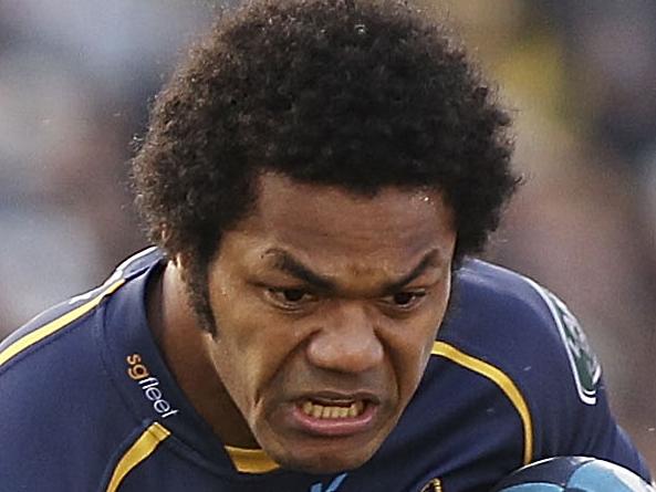 CANBERRA, AUSTRALIA - JULY 21: Henry Speight of the Brumbies is tackled during the Super Rugby Qualifying Final match between the Brumbies and the Cheetahs at Canberra Stadium on July 21, 2013 in Canberra, Australia. (Photo by Stefan Postles/Getty Images)