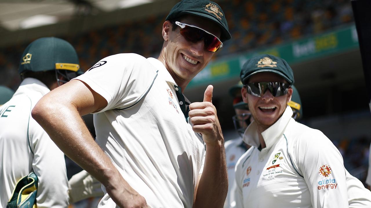 Pat Cummins and Steve Smith are expected to take the leadership role of the Australian Test team. Picture: Getty Images