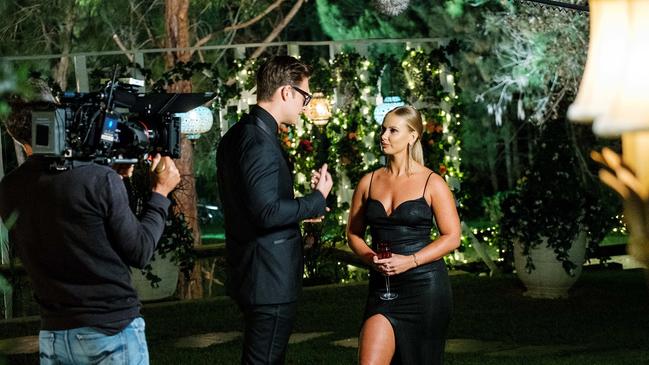 Rachel Arahill, and Bachelor Matt Agnew. Channel 10.