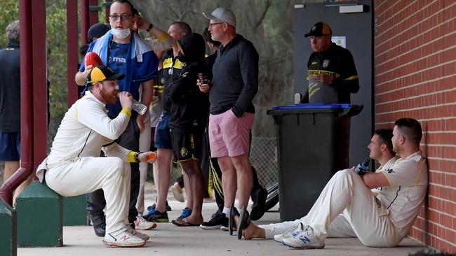 Rain played havoc with the VTCA semi-finals last season. Picture: Andy Brownbill