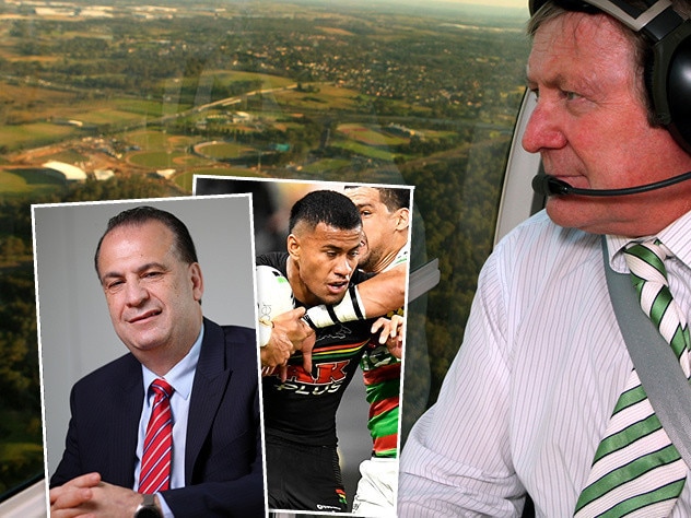 AFL v NRL: Helicopter flight that shocked V’landys