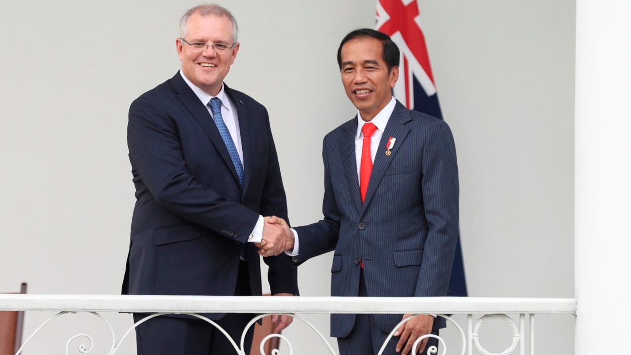 Scott Morrison finalises 'win-win' free trade deal with Indonesia