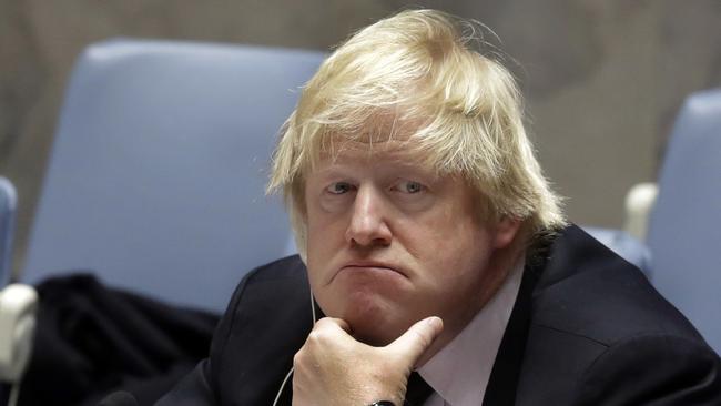 Boris Johnson, the frontrunner to become Britain’s next prime minister. Picture: AP