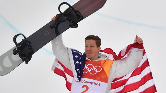 Shaun White is a three-time half-pipe champion at the Olympics. Picture: Martin Bureau/AFP