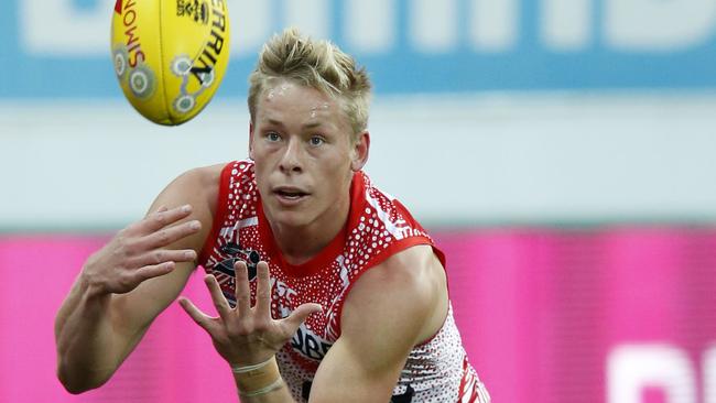 Isaac Heeney says the Swans are building. Pic: Getty Images