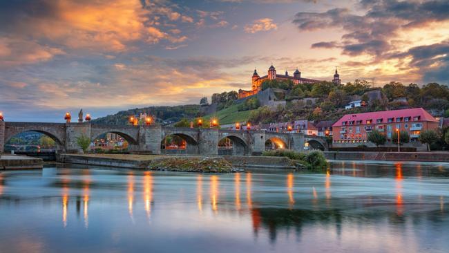 Stunning road tripsScenic routes aplenty. Drive through rolling hills dotted by vineyards and orchards through fairytale-like villages. Navigating through winding roads, you’ll catch glimpses of the Bavarian Alps, mediaeval castles and crystal clear lakes. Starting in Wurzburg (pictured), the Romantic Road in particular winds through the heart of the area’s architectural treasures. 