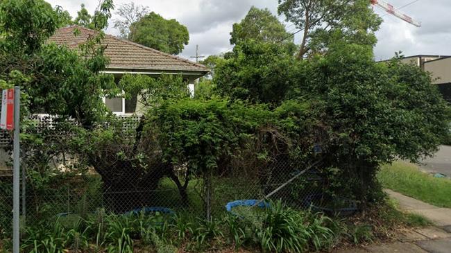 The project would involve the demolition of a house at 16 Park Ave, Westmead. Picture: Google Maps