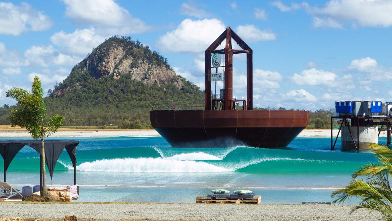 AMBITIOUS PLAN: The owners of the prototype Surf Lakes wave making facility near Yeppoon are working to make it open to the public.