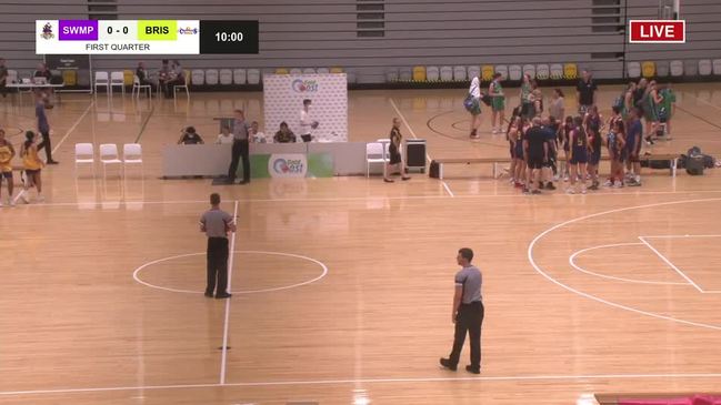 Replay: QLD U18 state basketball championships (U18 Girls Div 1 - SWMP v BRIS)