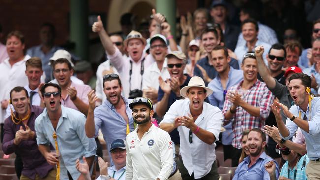 Kohli is sure to be a target of Australian crowds this summer. Picture: Phil Hillyard