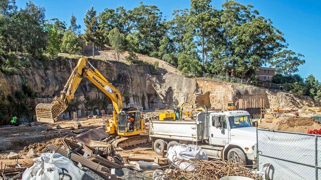 There’s exciting news for the future development of Gosford’s biggest hole in the ground. Picture: Troy Snook