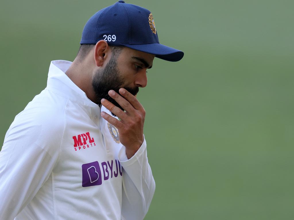 Virat Kohli had no answers to the Adelaide debacle.