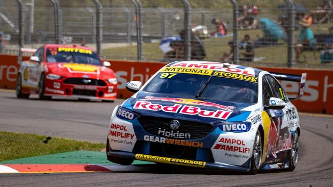 Holden’s Shane van Gisbergen powers to victory in Townsville.