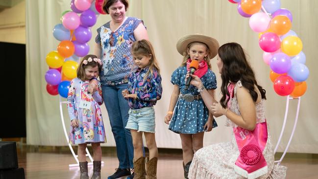 The junior male pageant at the Gympie District Show 2023. Picture: Christine Schindler