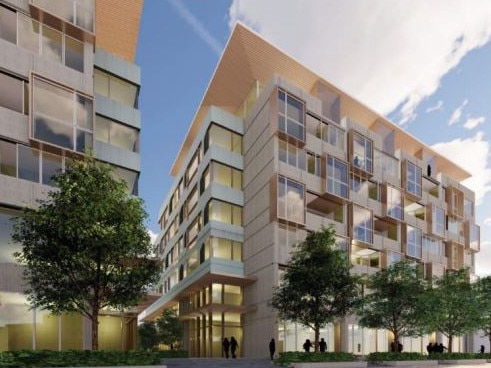 Plans for two seven storey buildings at 12-16 Glen Osmond Road, Parkside have been lodged with SCAP. Picture: JPE Design Studio