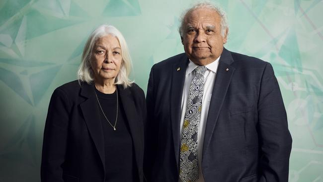 Report authors Marcia Langton AO and Tom Calma AO.