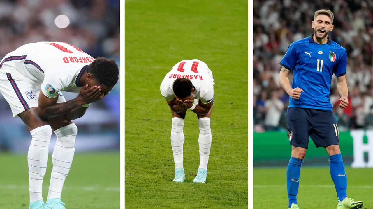 Italy beat England on penalties.