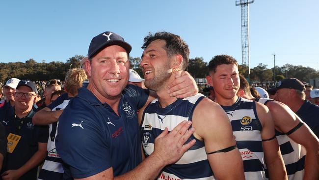 Steve Johnson coached Yarrawonga to the Ovens &amp; Murray premiership last year. Picture: Yuri Kouzmin