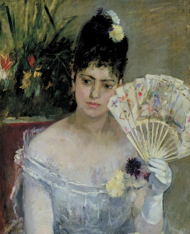 Berthe Morisot, At the ball, 1875, gift of Victorine and Eugene Donop de Monchy, 1940, Musee Marmottan Monet, Paris. Picture: supplied