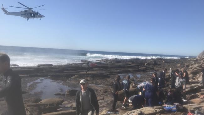 A man drowned at Avalon Beach.