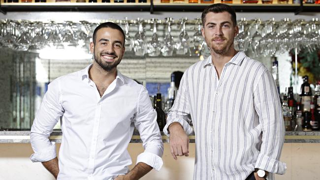 Joseph Cosentino and Alexander Pagano helm Amaro’s. Picture: Adam Yip