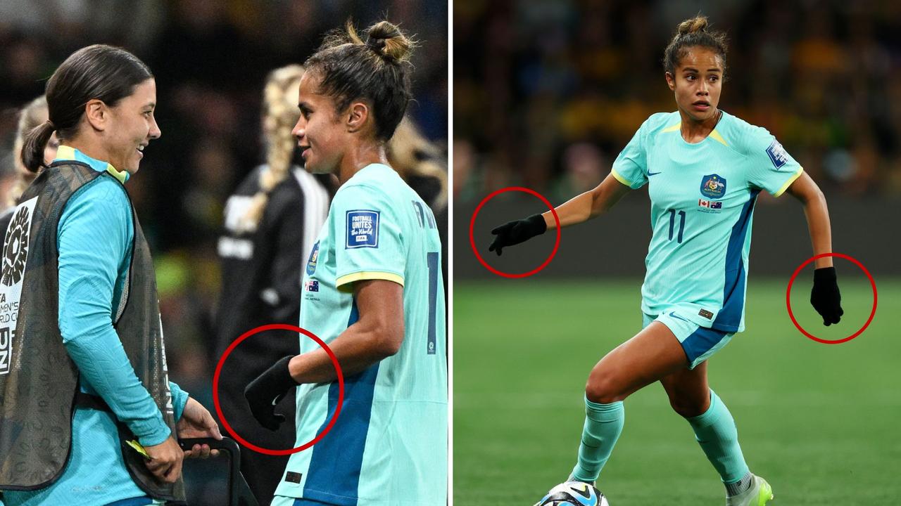 Matildas Start Time How To Watch ‘silly Reason Matildas Star Mary Fowler Wears Gloves The