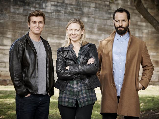 Secret City also stars Dan Wyllie, Anna Torv and Alex Dimitriades. Picture: Nick Wilson/Foxtel