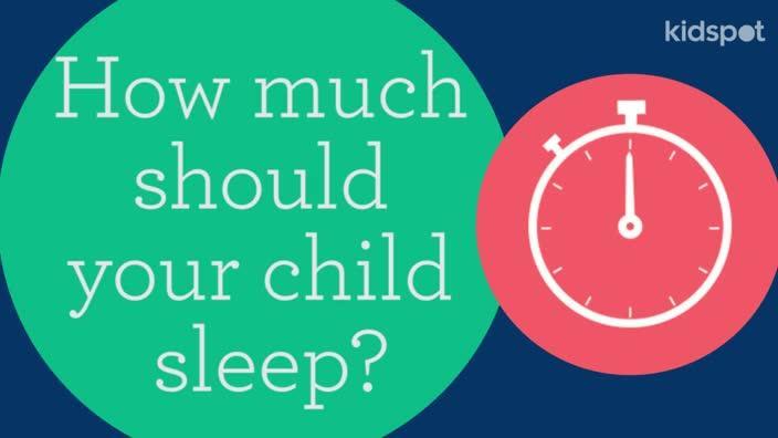 Find out just how many hours sleep your child should be getting each night.