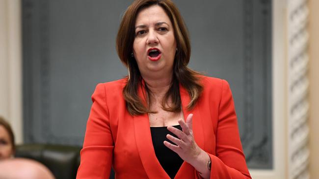 Queensland Premier Annastacia Palaszczuk. Picture: NCA NewsWire/Dan Peled