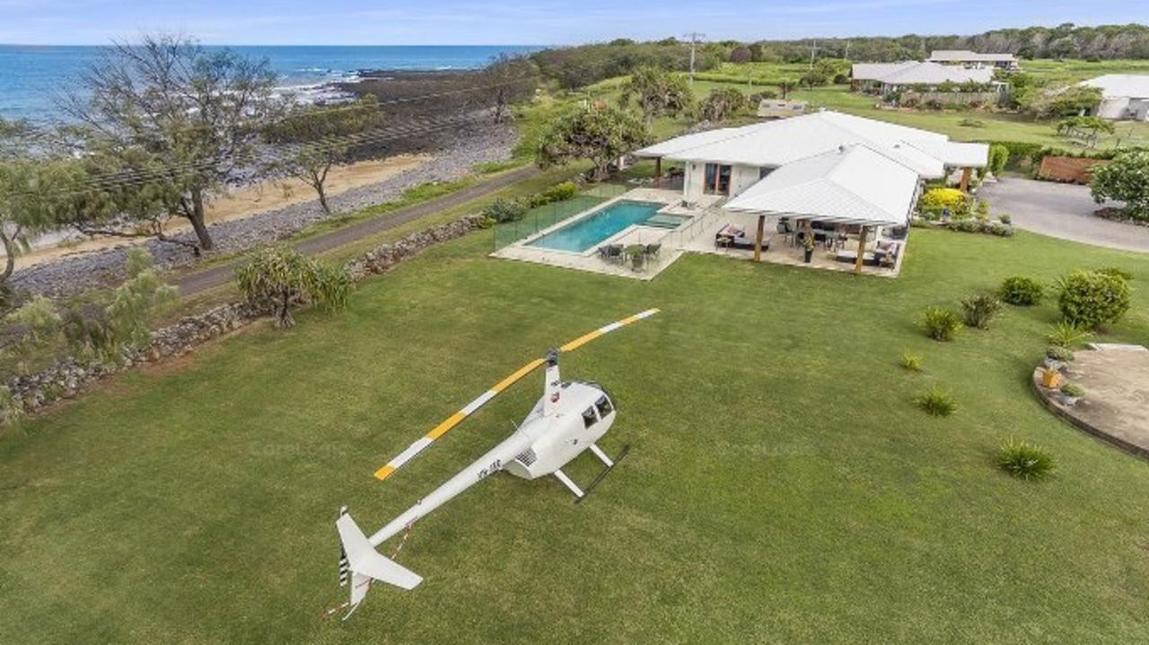 240 Shelley StreetÂ is a rural property but with prime access to the beach and is even big enough to land a helicopter. Photo: CoreLogic