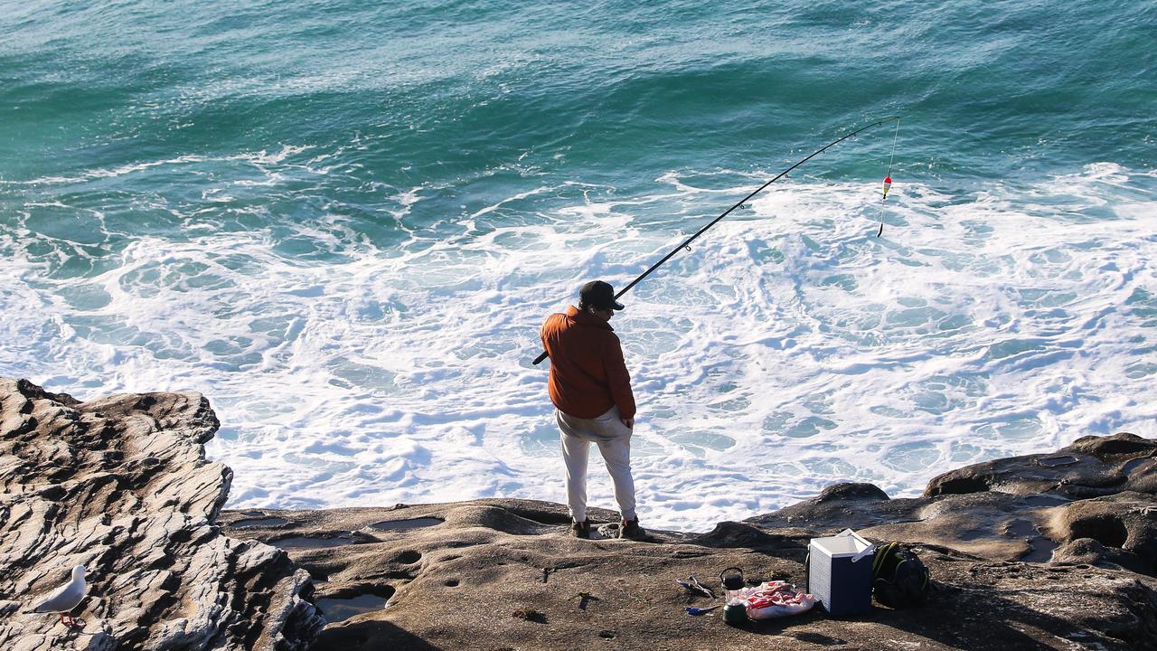 Surfers, rock fishers, and all boat users have also been warned that gale force winds could lead “very heavy surf” as a cold front whips across southeastern states. Picture: Gaye Gerard