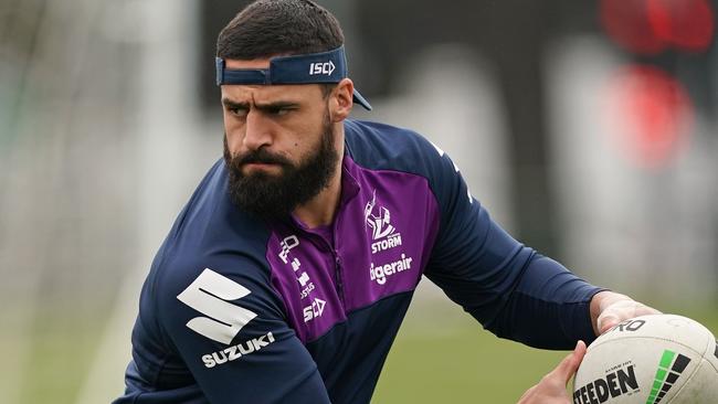 Jesse Bromwich typifies Storm‘s finals experience. Photo: AAP Image/Scott Barbour