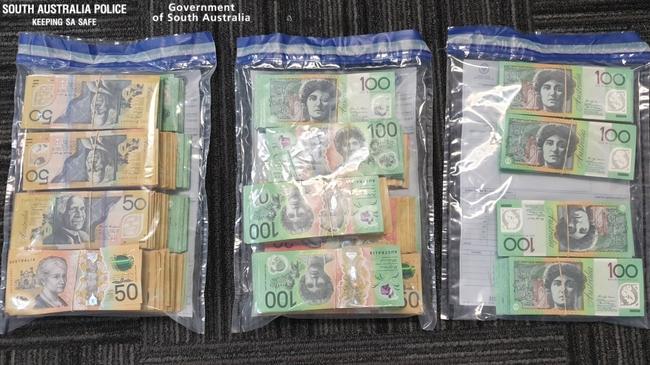 Two properties were searched and three people were arrested for drug offences earlier this week in the north western suburbs. Picture: SA Police