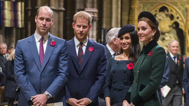 When Harry and Meghan left the royal family they were the glitz and glamour. Picture: Paul Grover/WPA Pool/Getty Images